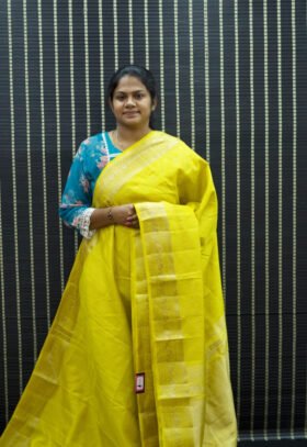 Cotton Banarus Sarees / SKU091