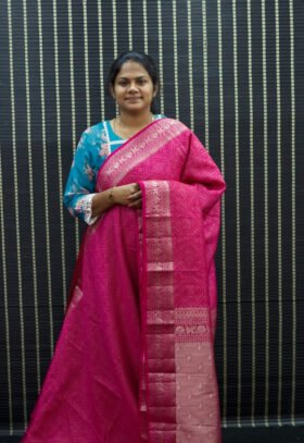 Cotton Banarus Sarees / SKU091