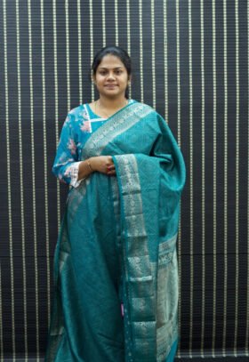 Cotton Banarus Sarees / SKU091