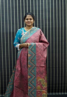 Tissue Bhaswada Sarees / SKU090