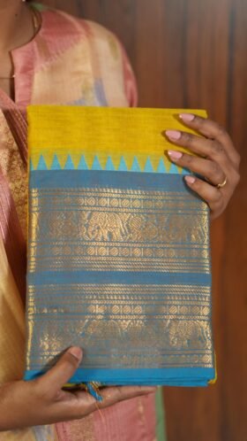 Chettinad Cotton Sarees Simple Wear / SKU109 – 4