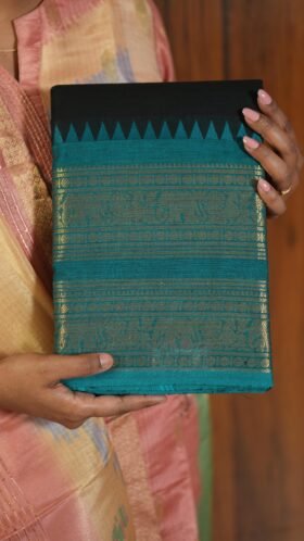 Chettinad Cotton Sarees Work Wear / SKU109 – 5
