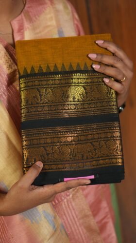 Chettinad Cotton Sarees All Day Wear / SKU109 – 9