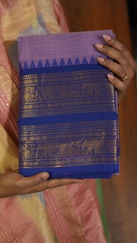 Chettinad Cotton Sarees Daily Wear / SKU109 – 1