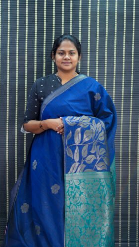 Jute Tussar Sarees / SKU097 -3