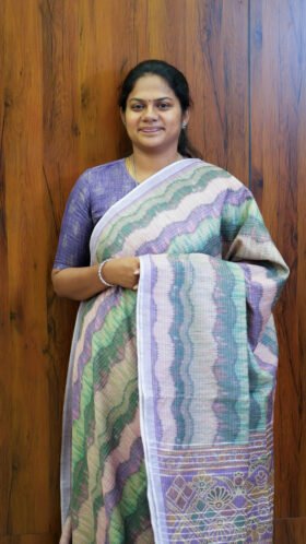 Tissue Bhaswada Sarees for Function Wear / SKU102 - 2