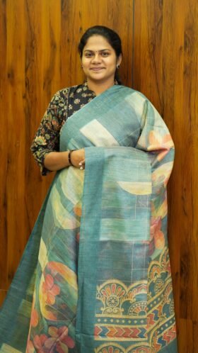 Regular Wear Tissue Bhaswada Saree / SKU106 – 3