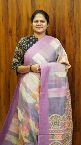 Daily Wear Tissue Bhaswada Saree / SKU106 – 1