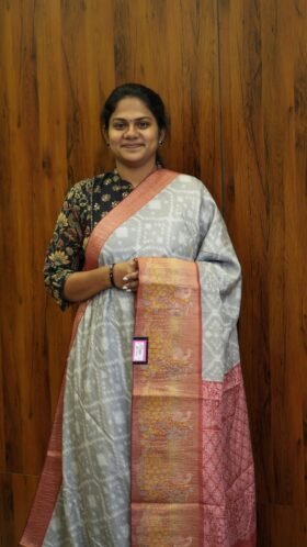 Crush Tussar Sarees All Day Wear / SKU108 – 7