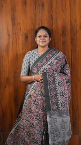 Ikkat Printed Cotton Formal Wear / SKU112 – 6