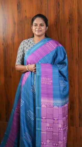 Kadhi Tussar Sarees Work Wear / SKU114 – 5
