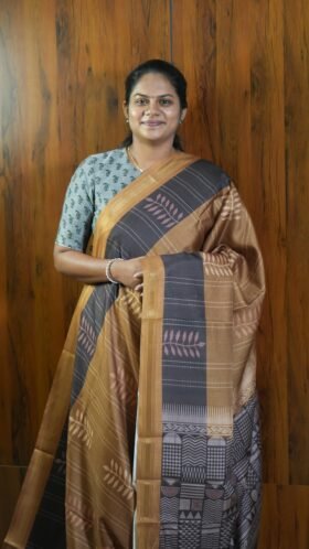Kadhi Tussar Sarees Regular Wear / SKU114 – 3