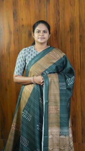 Kadhi Tussar Sarees Office Wear / SKU114 – 2