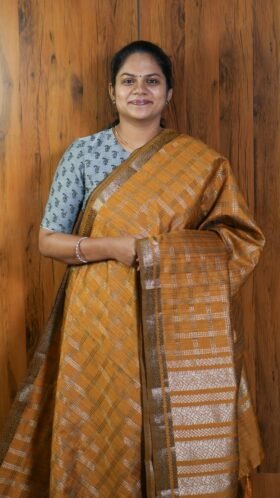 Jute Sarees Traditional Wear / SKU113 – 3