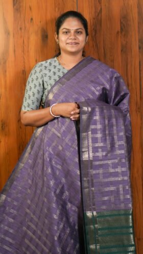 Jute Sarees Regular Function Wear / SKU113 – 5