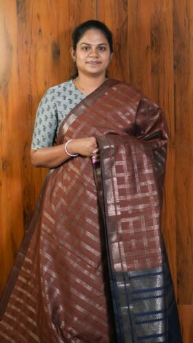 Jute Sarees Formal Function Wear / SKU113 – 6