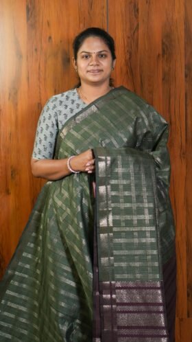 Jute Sarees Function Wear / SKU113 – 7