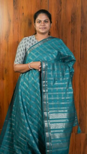 Jute Sarees for Clean Function Look / SKU113 – 9