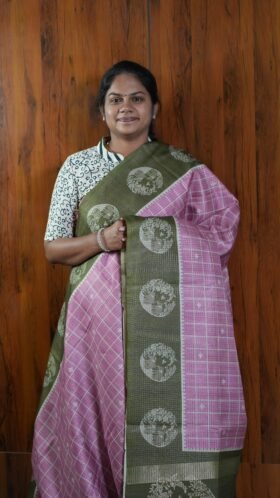 Kota Tussar Lightweight Function Saree / SKU118 – 3