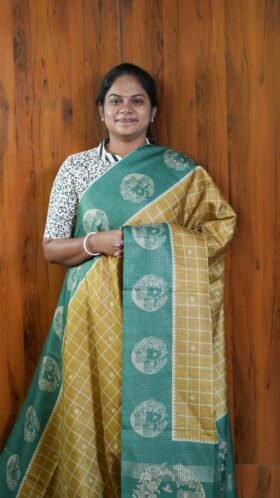 Kota Tussar Fine Weave Saree / SKU118 – 6