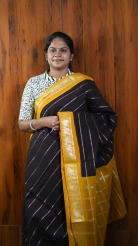 Sungudi Cotton Easy Drape Saree / SKU120 – 9