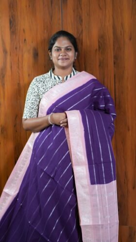 Sungudi Cotton Light Feel Saree / SKU120 – 17