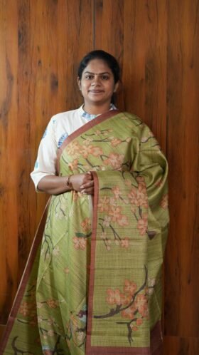 Kota Tussar Soft Drape Saree / SKU125 – 3