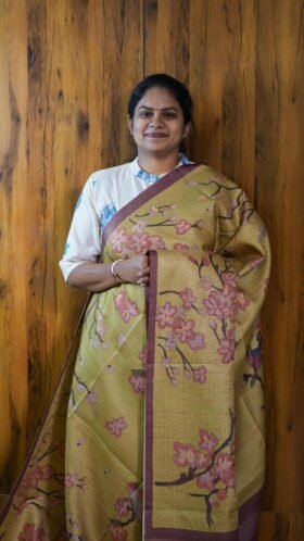 Kota Tussar Smooth Finish Saree / SKU125 – 6