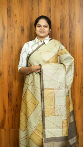 Kota Tussar Breathable Event Saree / SKU128 – 5