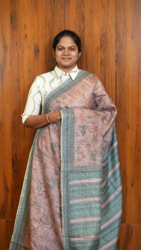 Tissue Bhaswada Sarees Easy Wear / SKU131 – 5