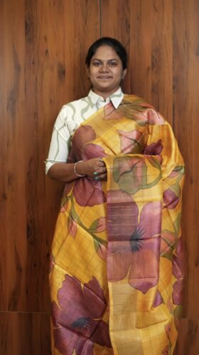 Pure Tussar Sarees Soft Texture Wear / SKU130 – 1