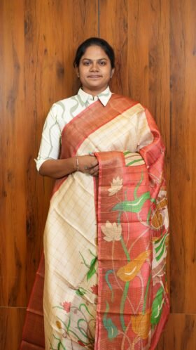 Pure Tussar Sarees Clean Wear / SKU130 – 6