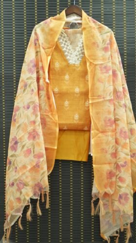 Linen Salwar Material Daily Wear Set / SKU129 – 1