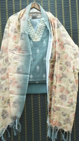 Linen Salwar Material Light Office Wear  / SKU129 – 5