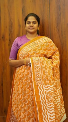 Printed Cotton Sarees Easy Drape / SKU137 – 6