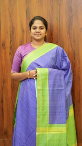 Semi Tussar Sarees Smart Look / SKU134 – 4