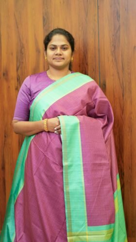 Semi Tussar Sarees Classic Wear / SKU134 – 5