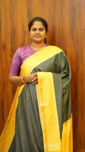 Semi Tussar Sarees Office Ready / SKU134 – 9