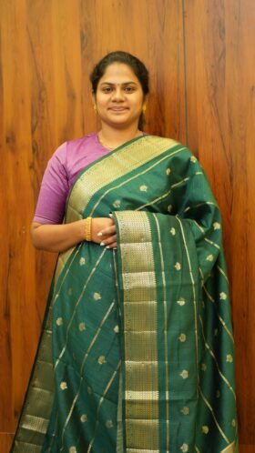 Raw Assam Silk Sarees Classic Look / SKU133 – 3