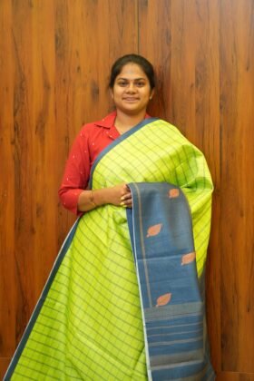 Tissue Chappa Sarees Smart Look / SKU142 – 4