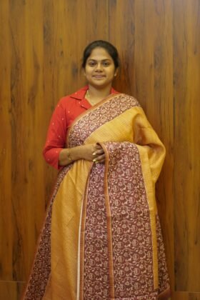 Semi Tussar Sarees Office Comfort / SKU141 – 6