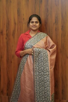 Semi Tussar Sarees Pattern Balance / SKU141 – 8