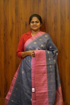 Kota Jute Sarees Textured Look / SKU143 – 4