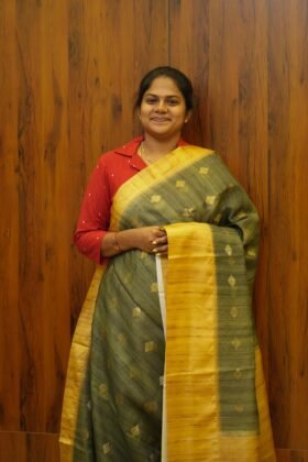 Kota Jute Sarees Event Wear / SKU143 – 5