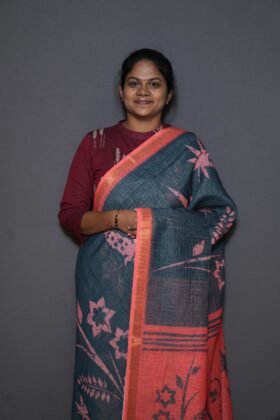 Millennum Chex Sarees Soft Texture / SKU152 – 1
