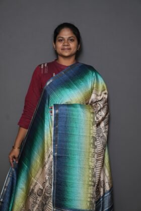 Semi Tussar Sarees Soft Texture / SKU150 – 1