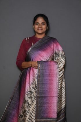 Semi Tussar Sarees Easy Drape / SKU150 – 4