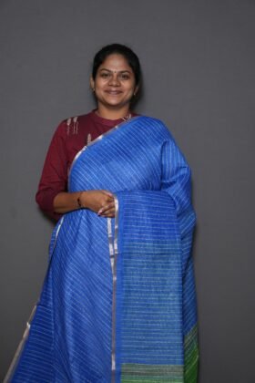 Linen Cotton Sarees Easy Drape / SKU154 – 4