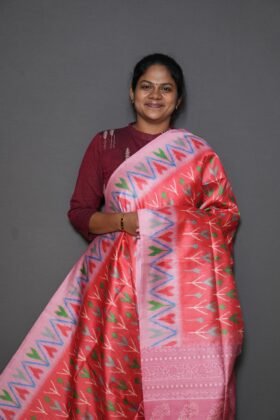 Bukhara Ikkat Pattern Sarees Easy Drape / SKU156 – 4