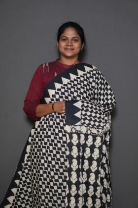Mal Mal Cotton Sarees Light Feel / SKU153 – 2